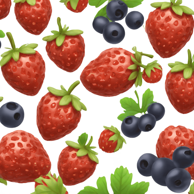 basket of berries  emoji