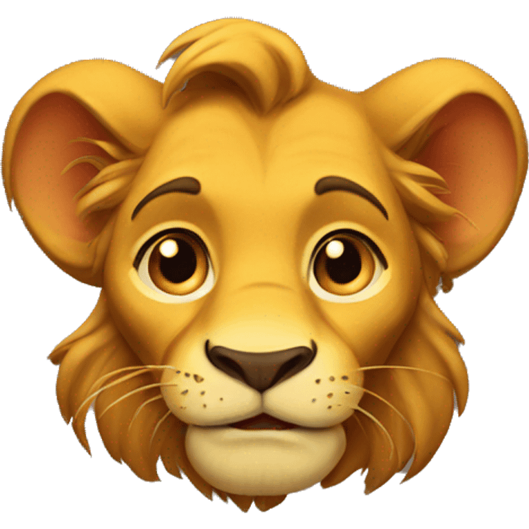 Simba emoji