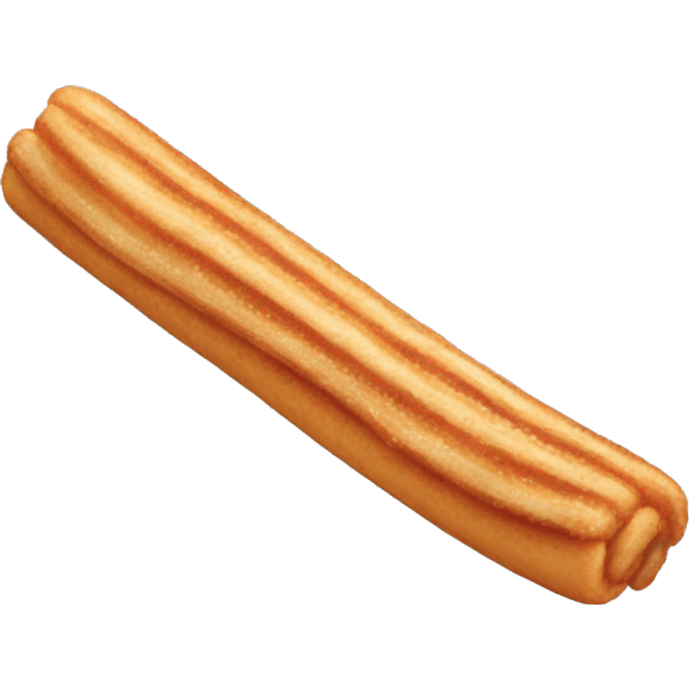 Churro con cara emoji