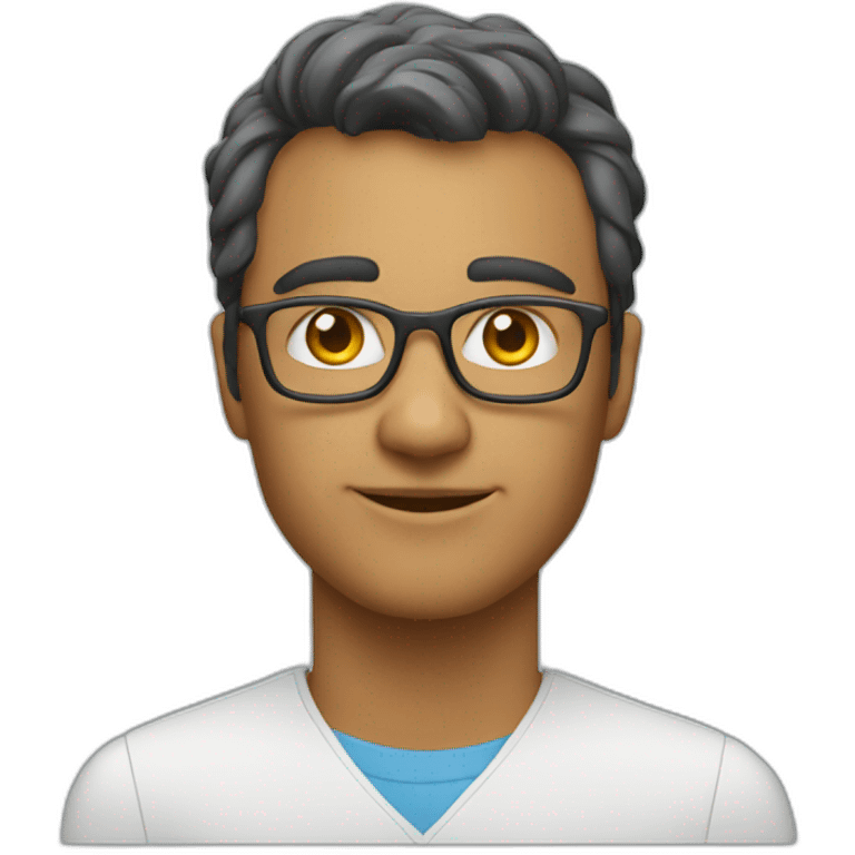 a data science nerd emoji