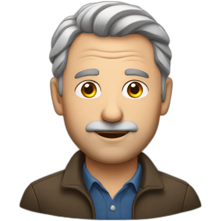 european man middle aged emoji