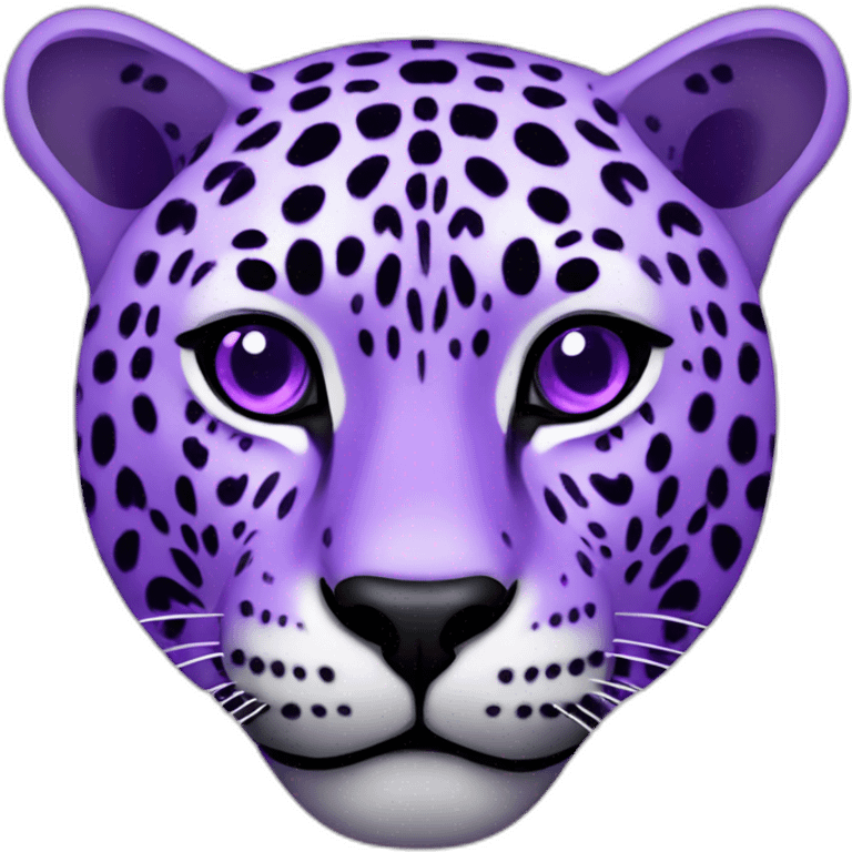 jaguar with purple skin emoji