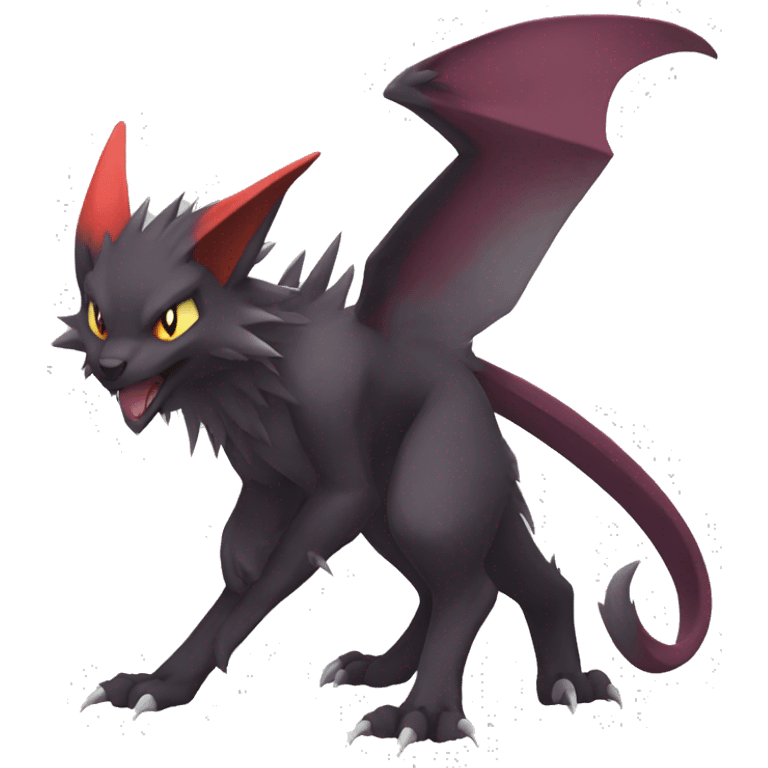 Noivern-Torracat-Zoroark full body emoji