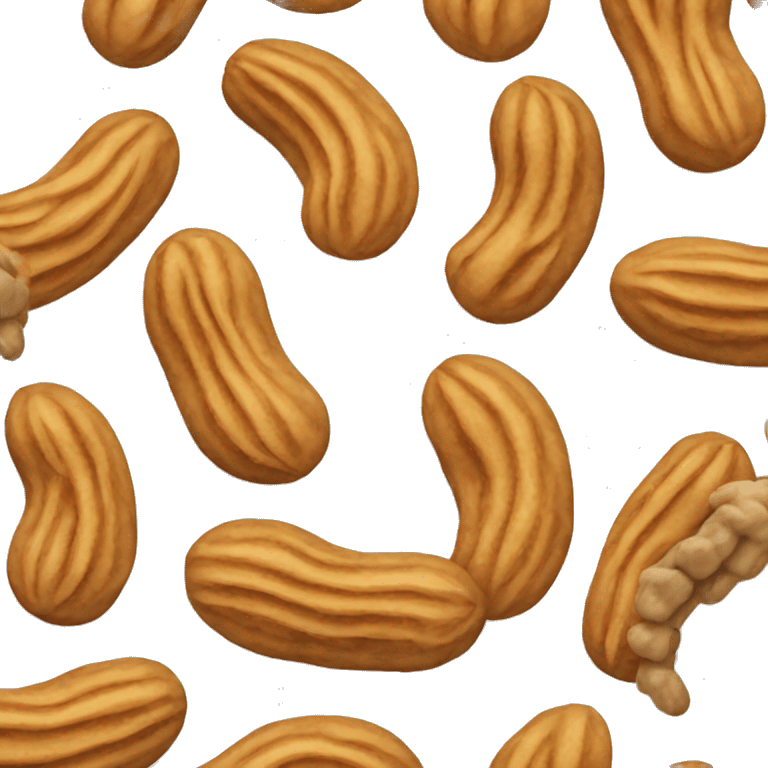 salivating over peanuts  emoji