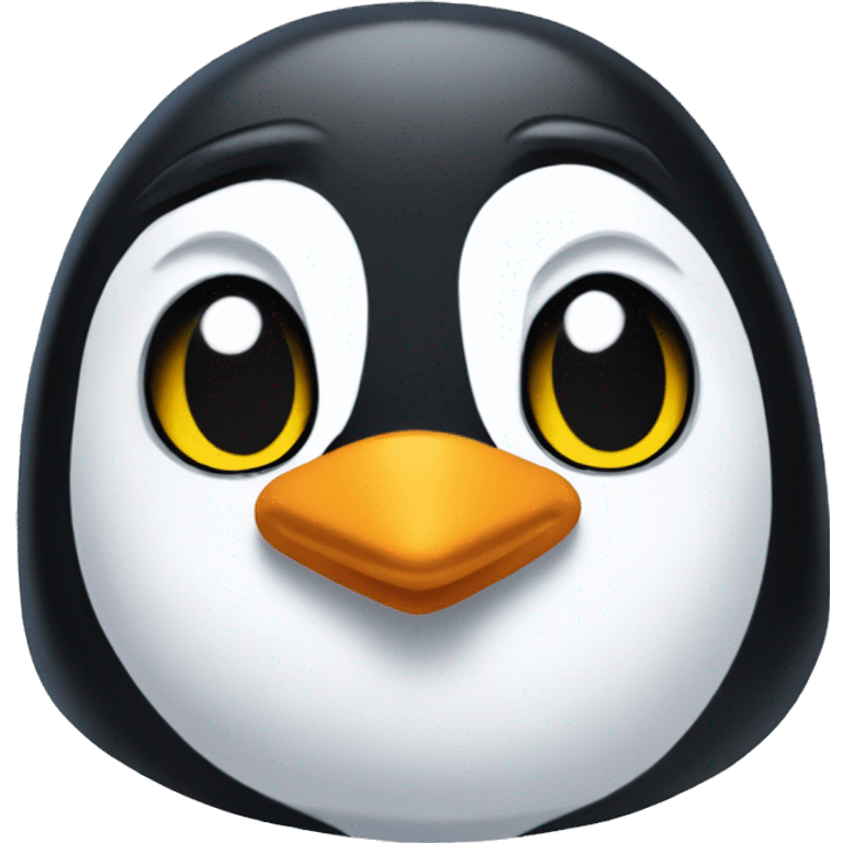 A penguin from the Club Penguin Island game emoji