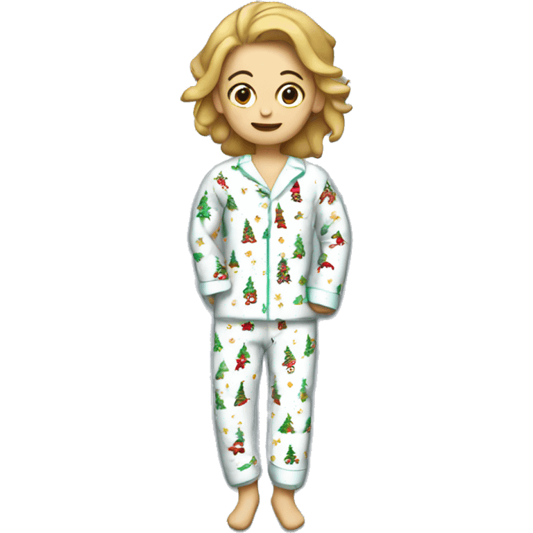 Christmas pyjama  emoji