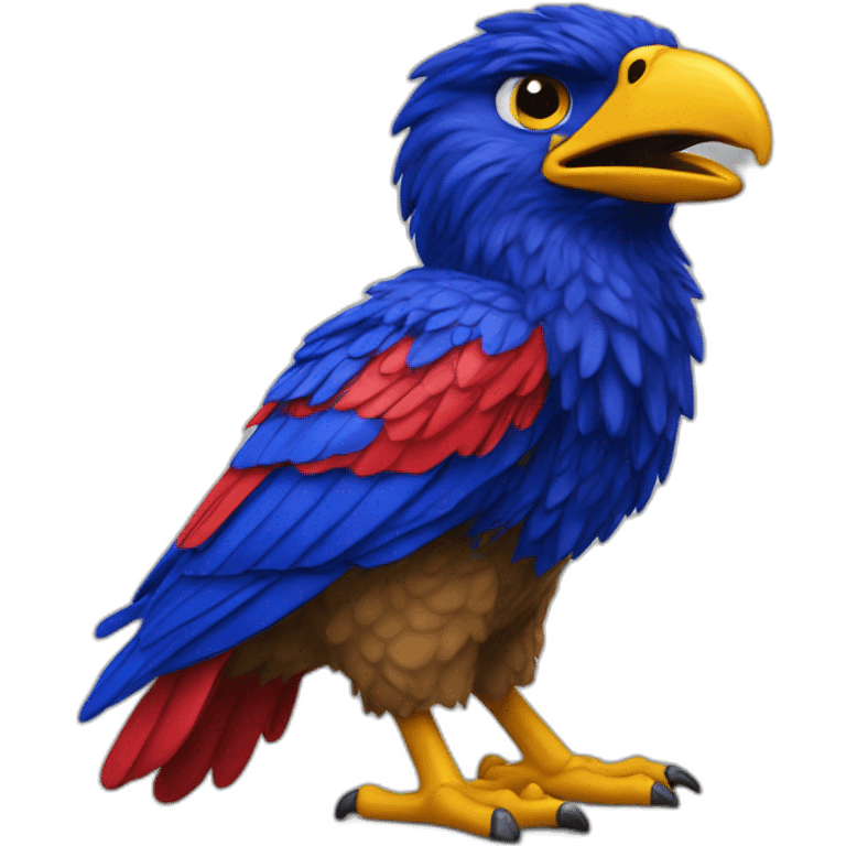 kansas jayhawk realistic mascot emoji