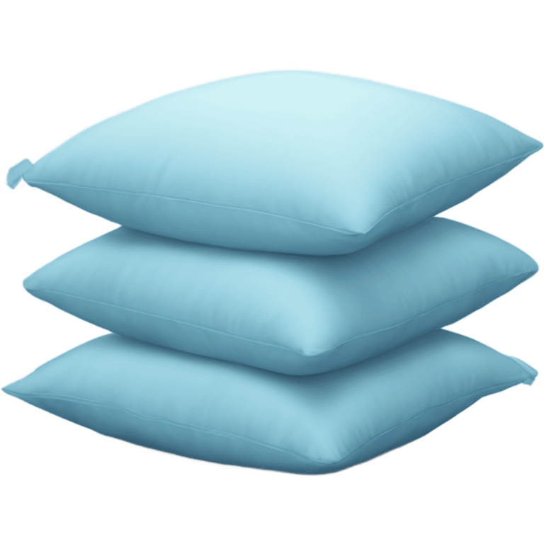 Sky blue cushions emoji