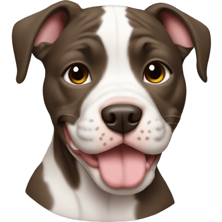 Pitbull puppy emoji