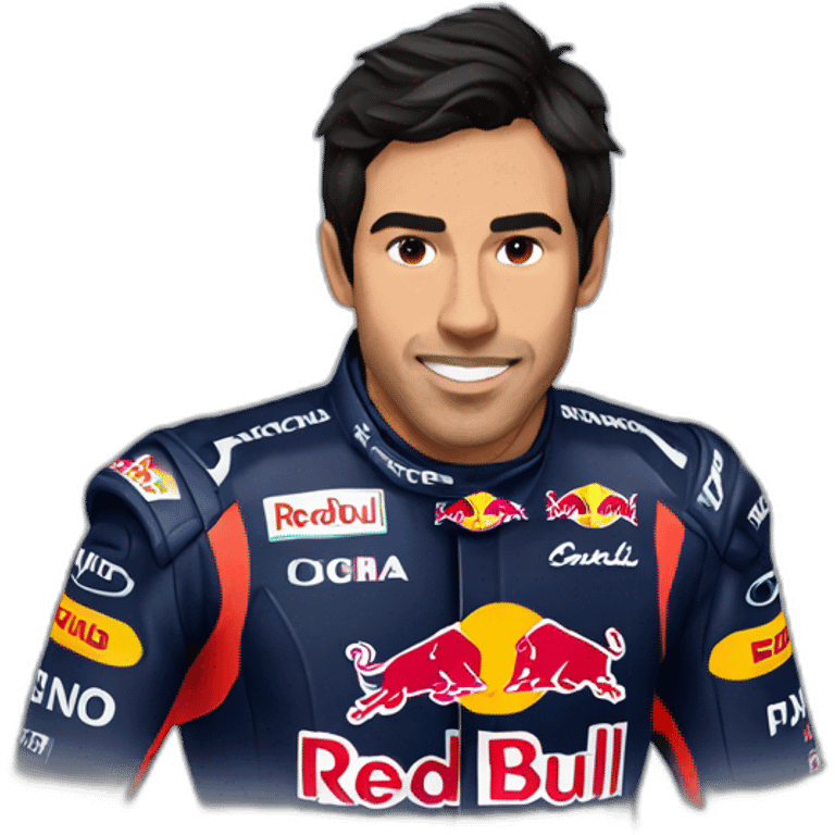 Sergio Pérez Mendoza Red Bull emoji