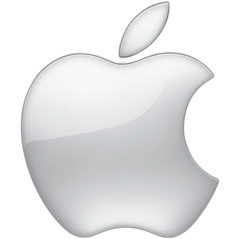 apple logo steve jobs emoji