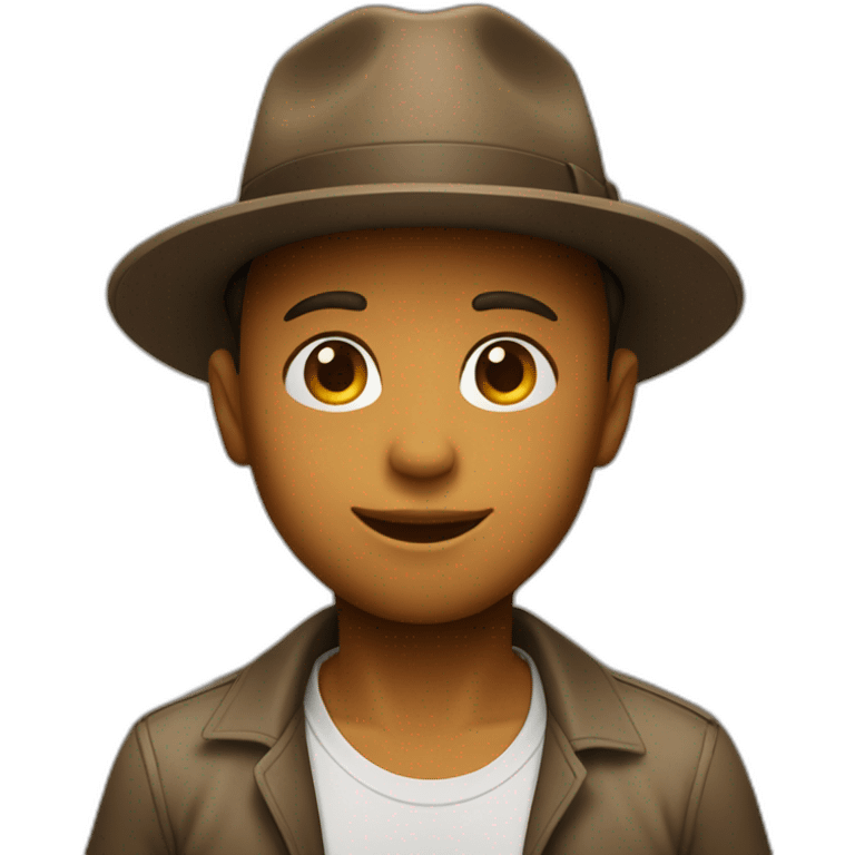 fedora kid emoji