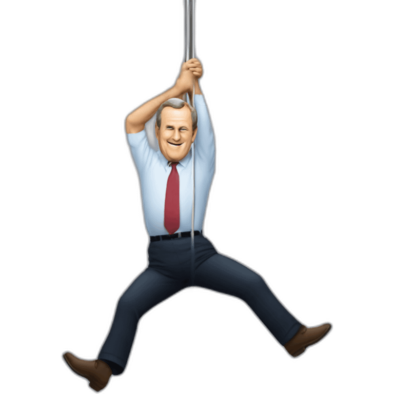 george bush pole dancing emoji