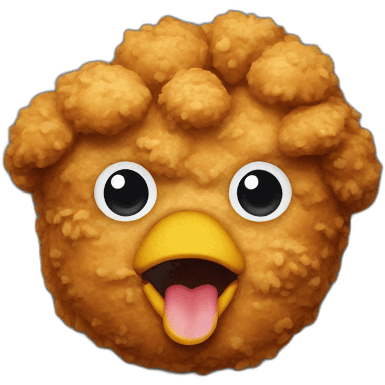 fried chicken emoji