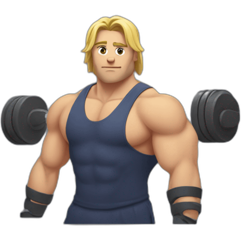 Pekka at gym emoji