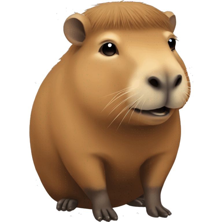 Capybara emoji