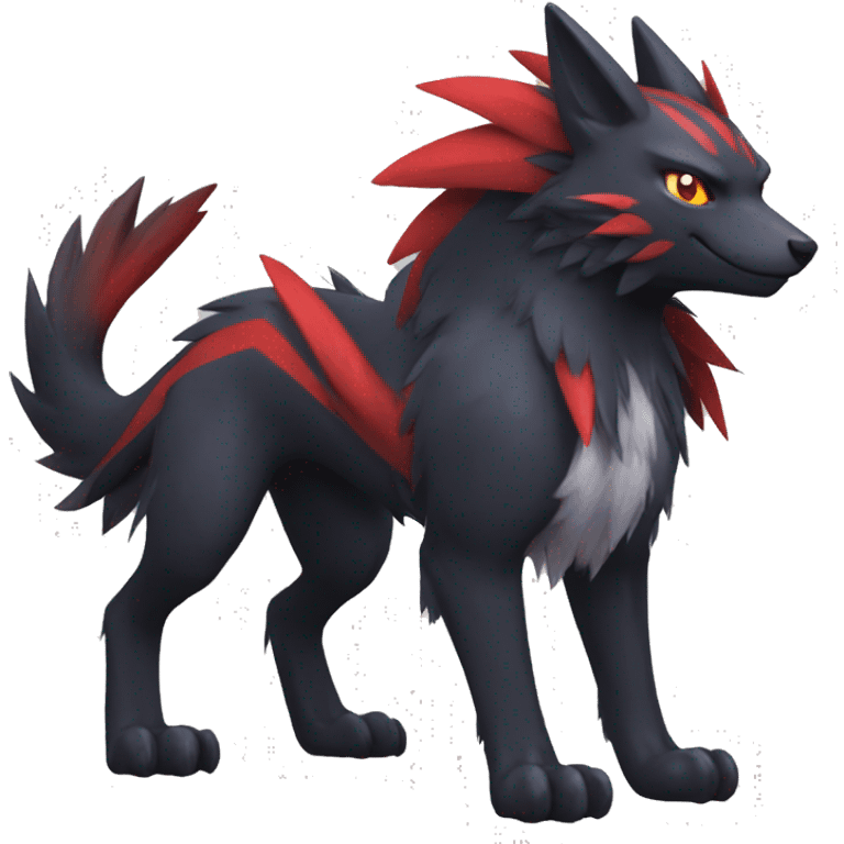 Nargacuga-Litten-Zoroark full body emoji