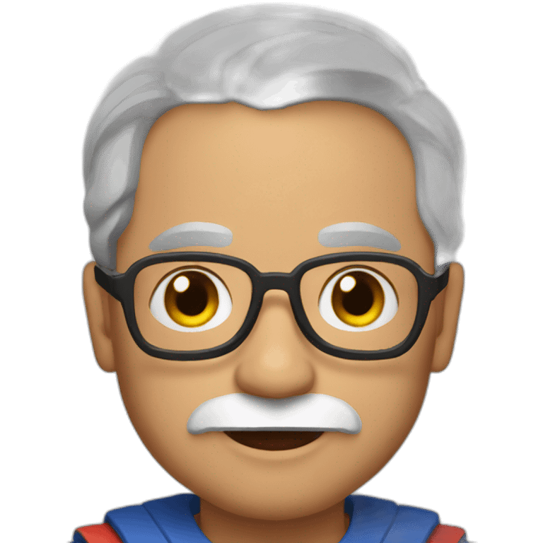 Modi super man emoji