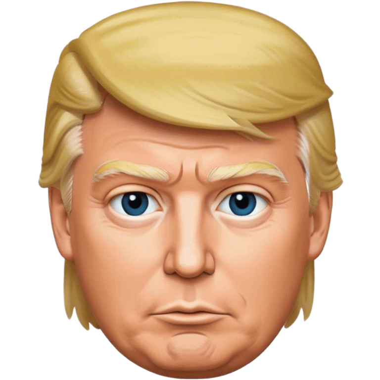 photorealistic Donald trump emoji