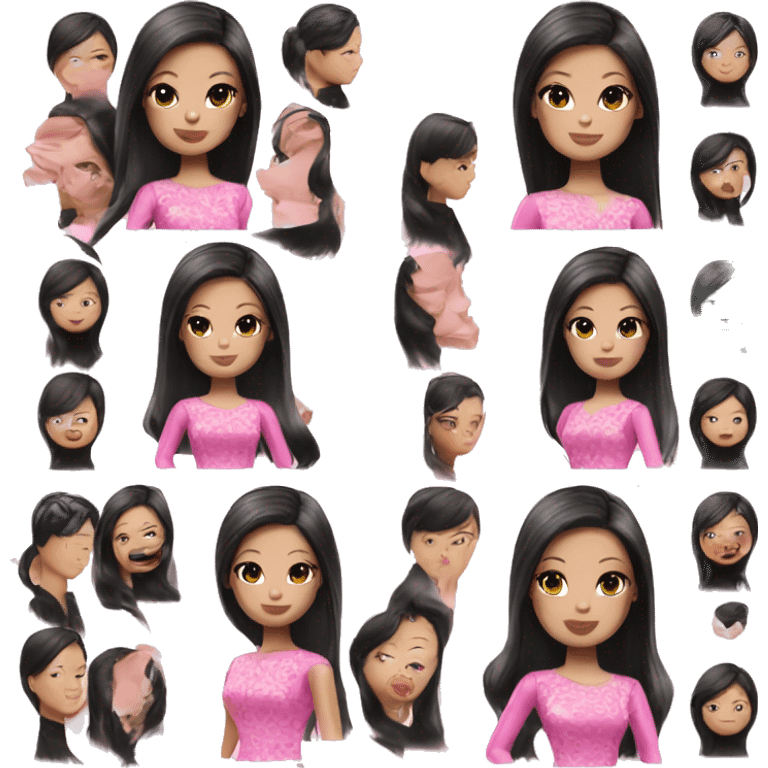 asian Barbie  emoji