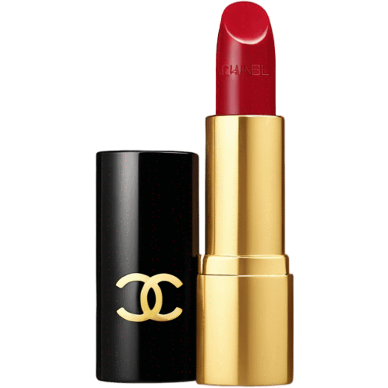 Chanel lip stick emoji