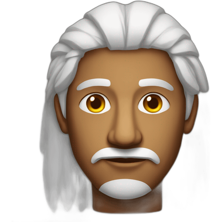 Oversized head Indian emoji