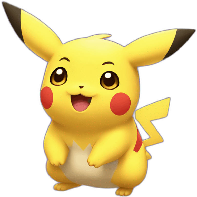 cute pikatchu emoji