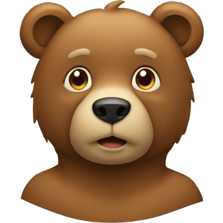 Urso bege emoji