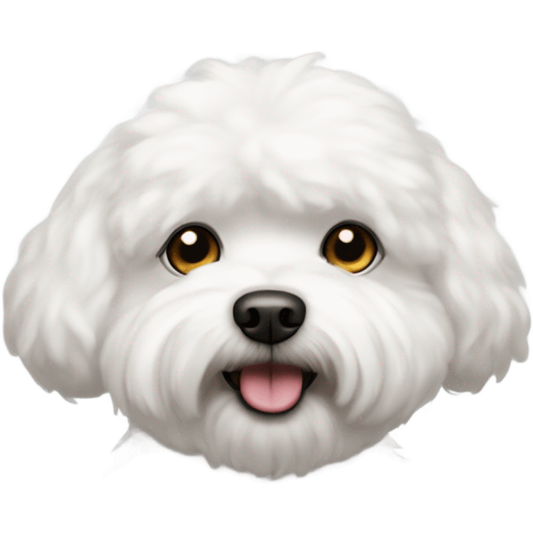 Dog bichon frise emoji