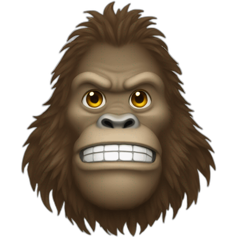 Bigfoot emoji