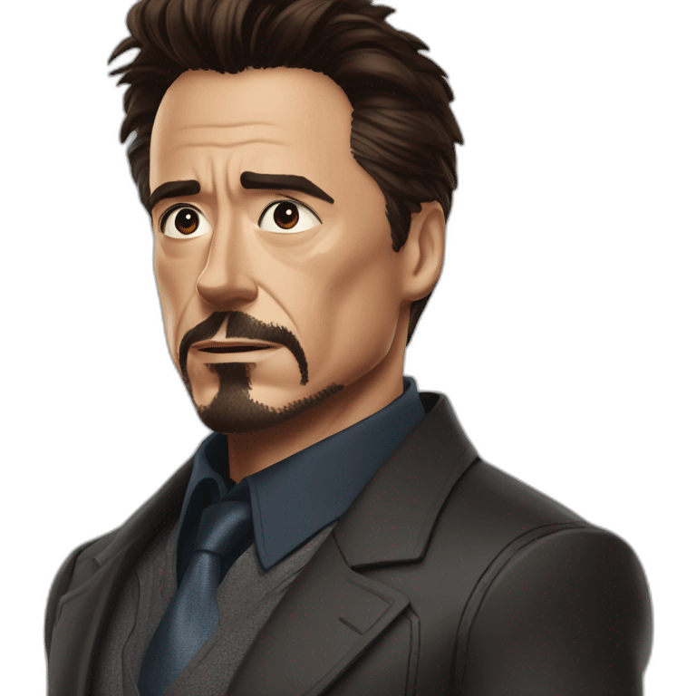 Tony Stark Marvel emoji