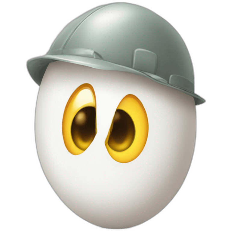 Maintenance egg with eyes emoji