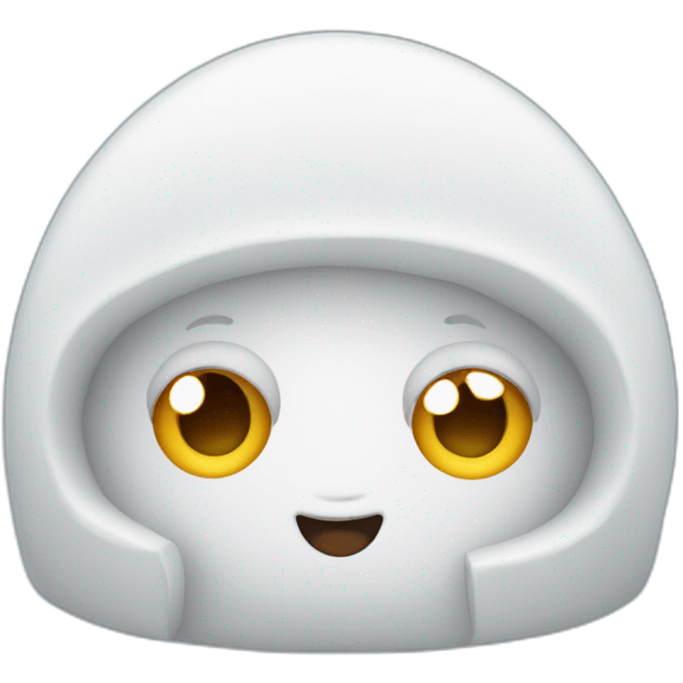 igloo cute face emoji