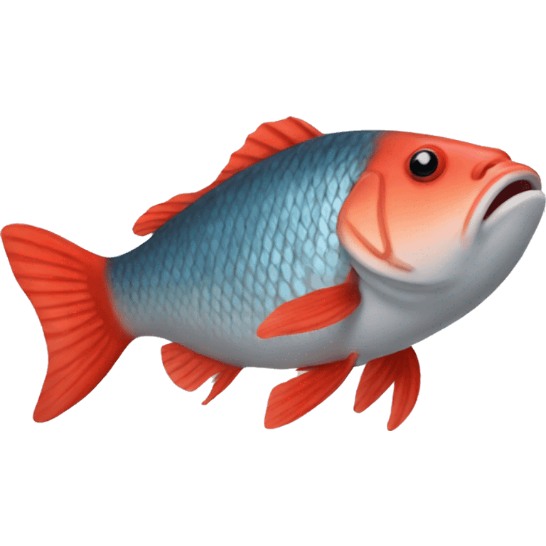 Red fish emoji