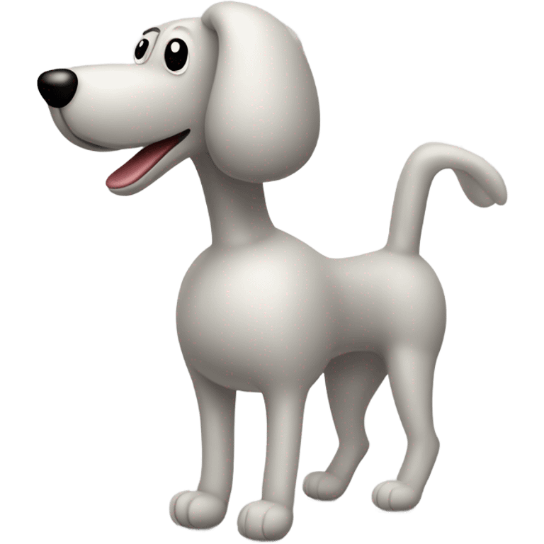 Balloon animal dog emoji