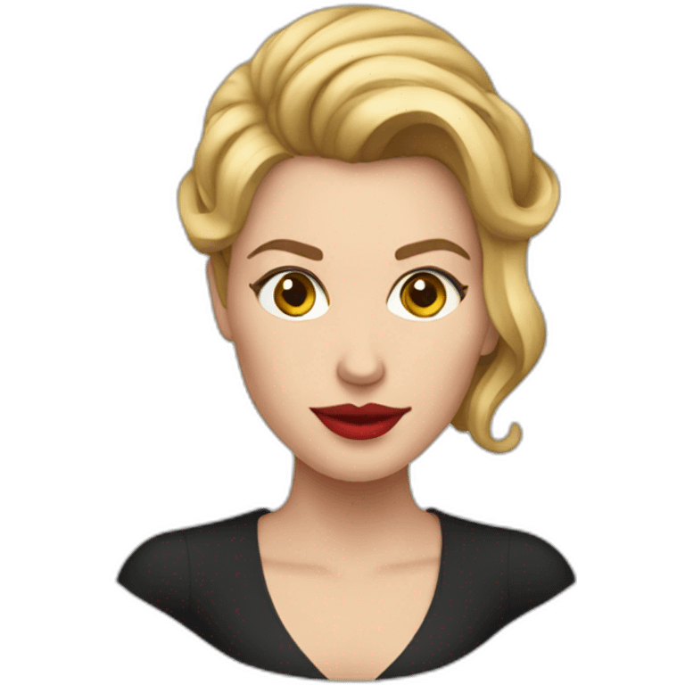 Scarlet Johanson emoji