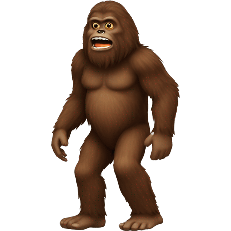 Bigfoot emoji