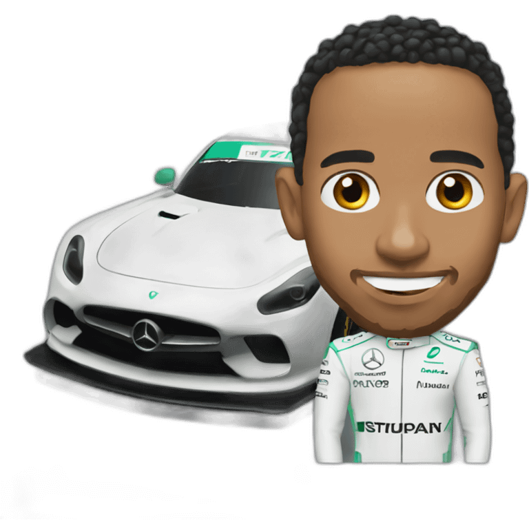 Lewis Hamilton emoji