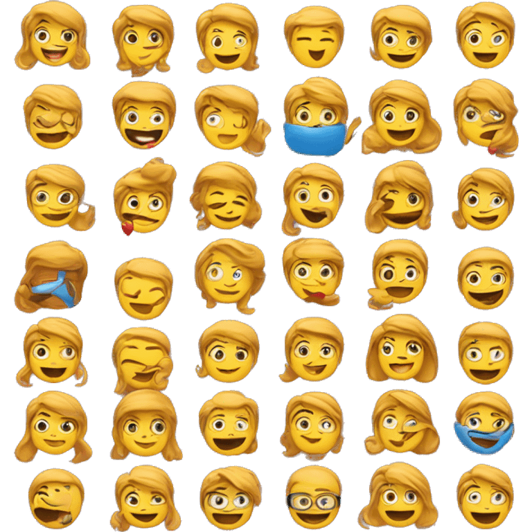 cuatro emojis relacionados a agencia de marketing digital de marcas personales emoji