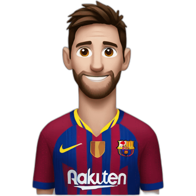 Messi the goat emoji