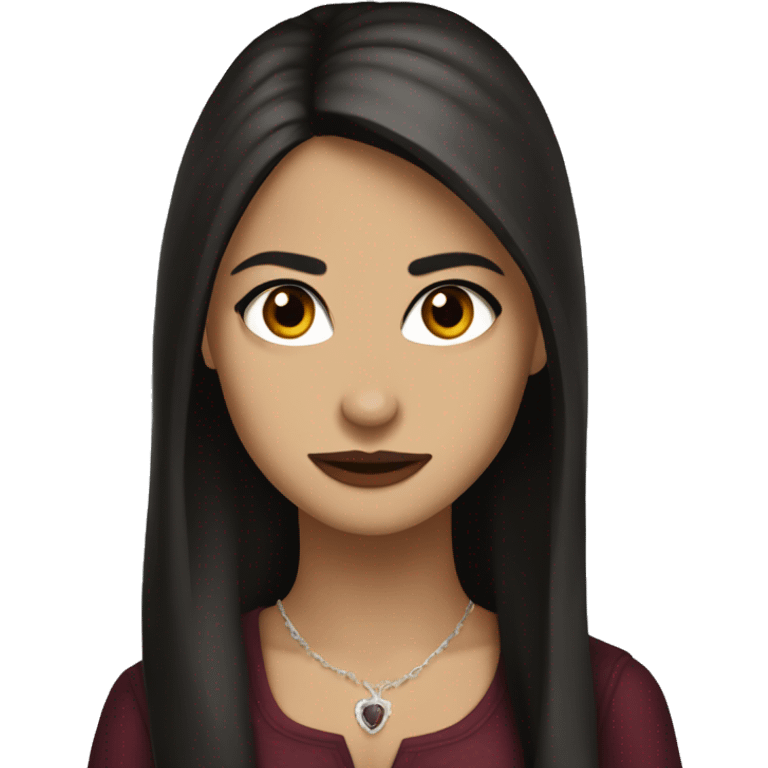 Elena gilbert from the vampire diaries  emoji