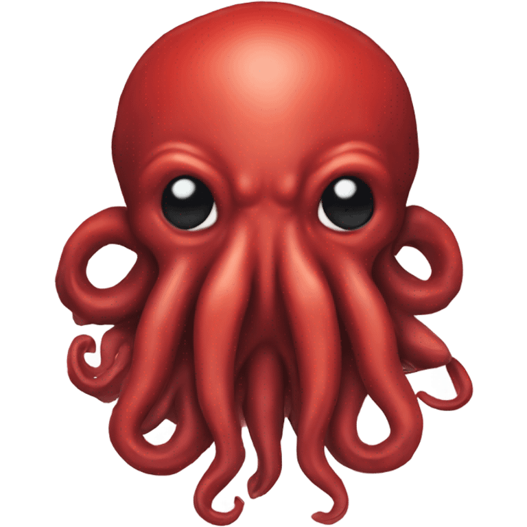 Cthulhu red emoji