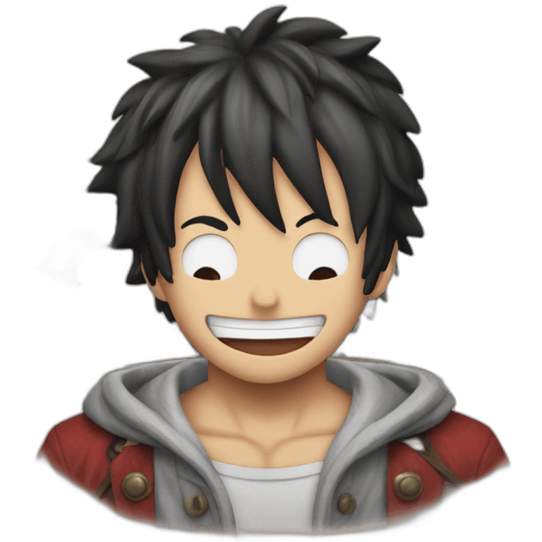 Luffy à paris emoji