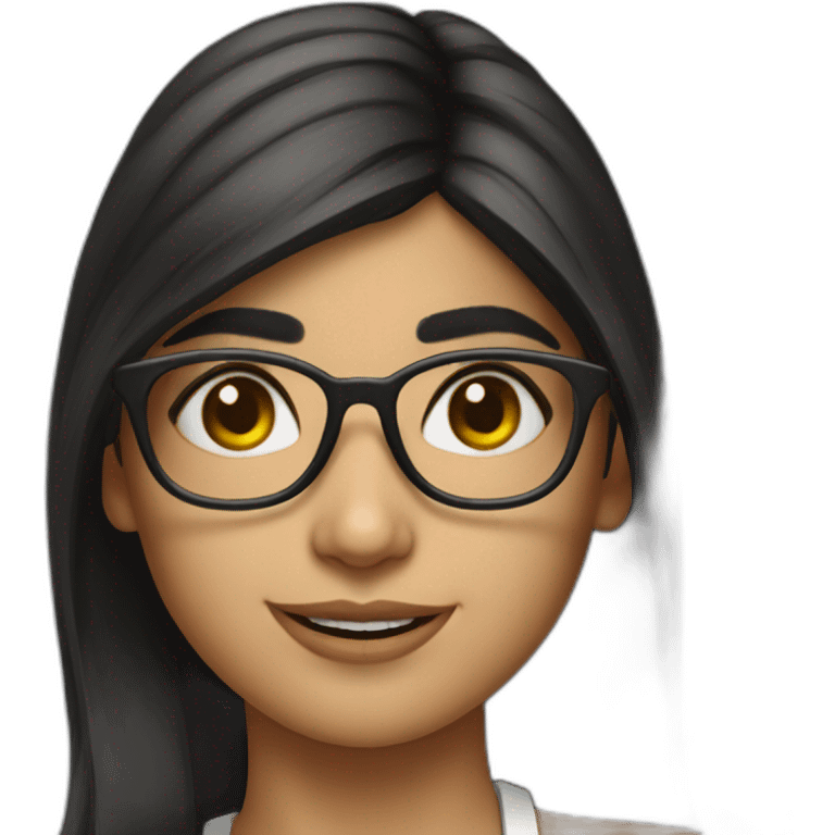 Mia Khalifa girl emoji