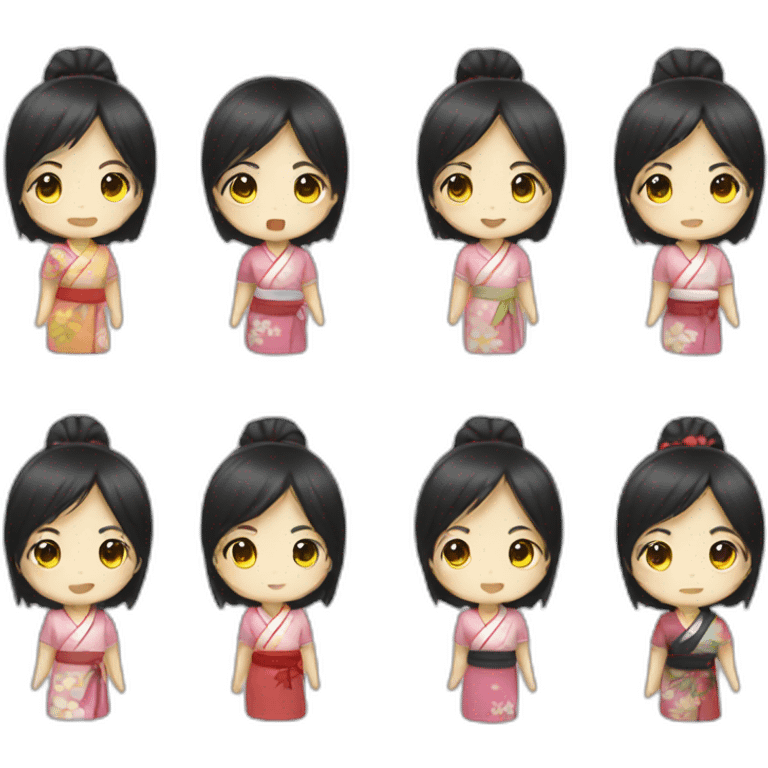 japanese girl blass band emoji