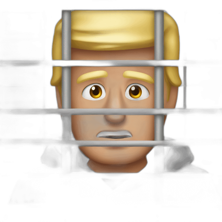 trump-in-jail-cell emoji