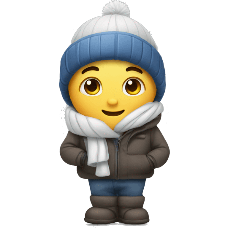 Winter cute emojis emoji