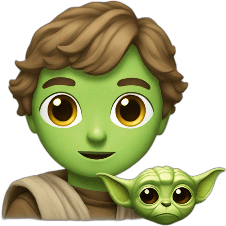 luke with yoda emoji