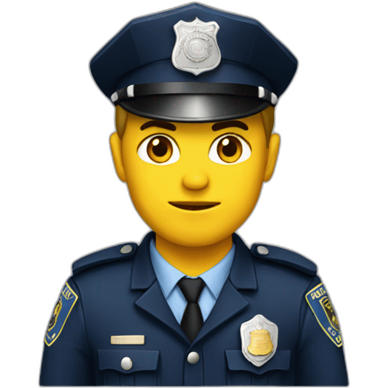 Police star  emoji