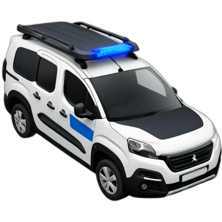 Peugeot rifter police emoji